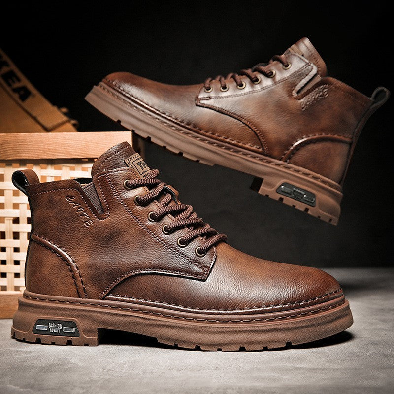 Men’s Martin Boots – Durable Injection-Molded Rubber Sole