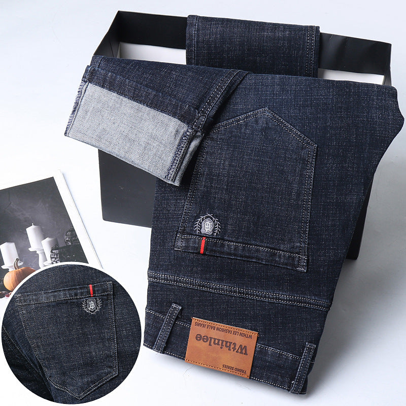 Men’s Straight Loose Denim – Perfect Cold Weather Pants

