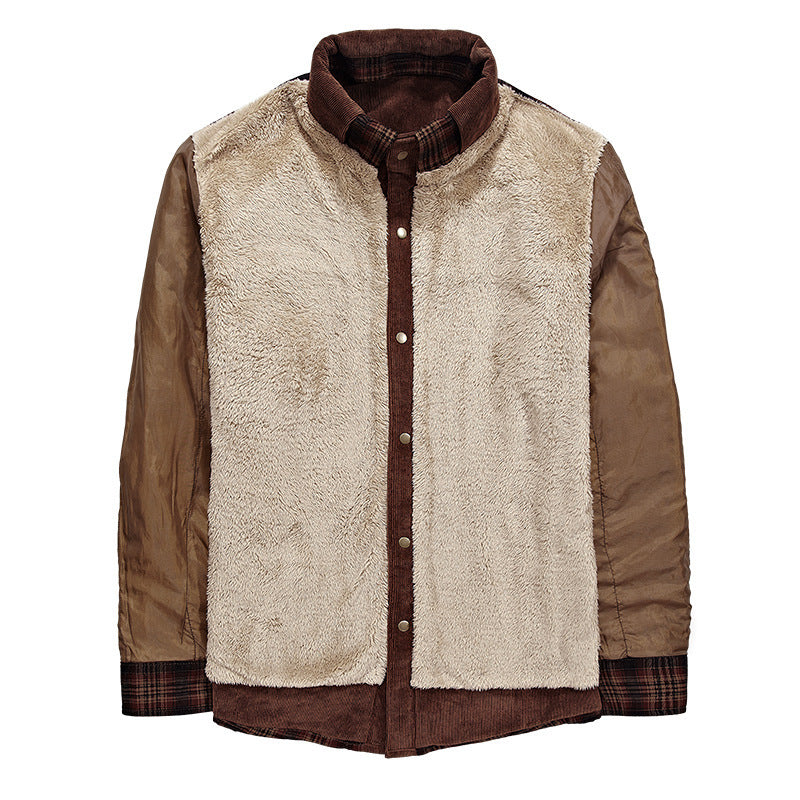 Men’s Winter Fleece Jacket – Relaxed Fit Everyday Wear