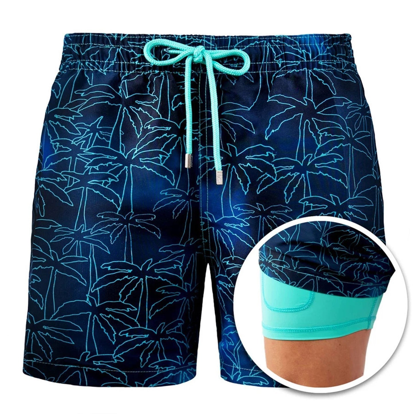 Men’s beach shorts – double-layer build for confident coverage