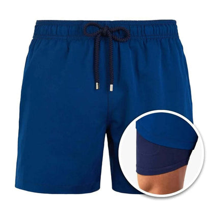 Men’s beach shorts – durable polyester blend, easy care