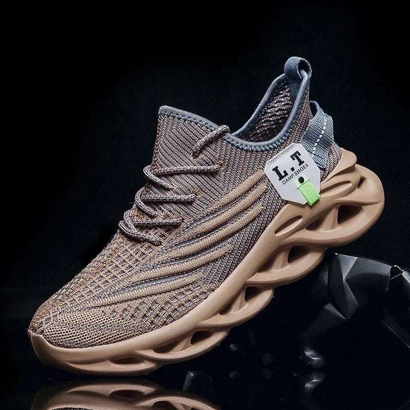 Men’s black running shoes – lightweight stride on city pavement