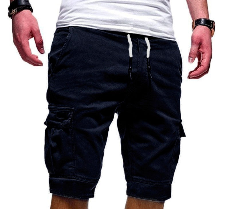 Men’s summer shorts – back view with secure pockets for daily carry