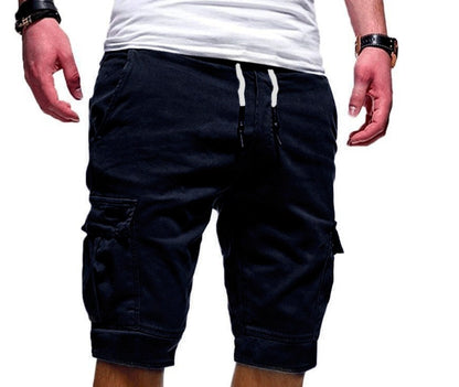 Men’s summer shorts – back view with secure pockets for daily carry