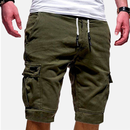 Men’s summer shorts – side profile highlighting 5-point length