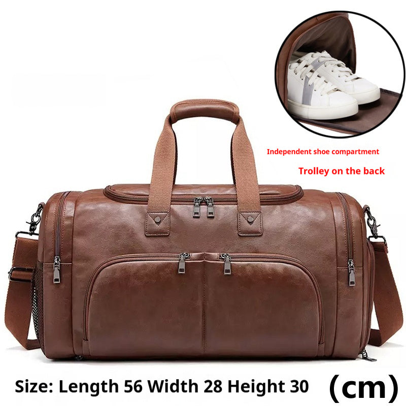 Men’s Travel Bag 56cm Premium Business Travel Duffel Case
