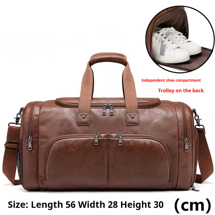 Men’s Travel Bag 56cm Premium Business Travel Duffel Case