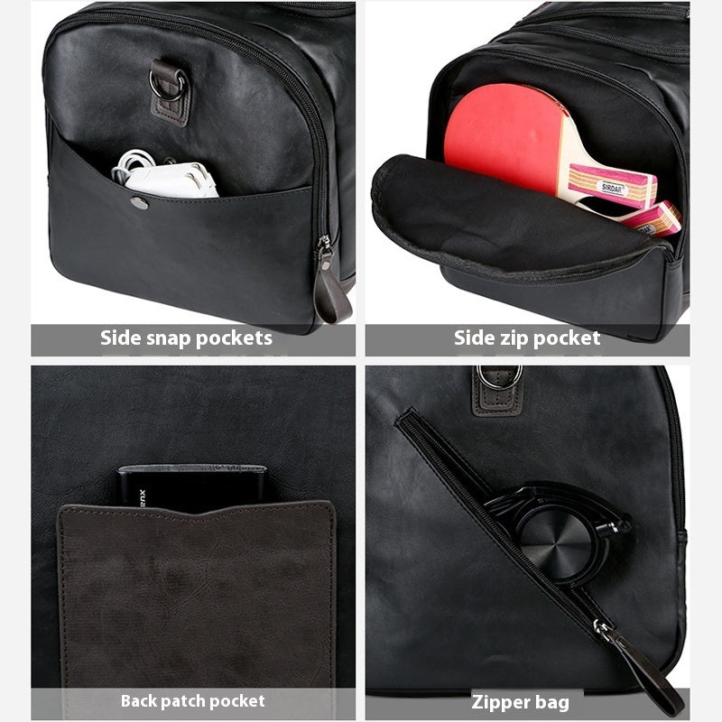 Men’s travel bag – crossbody comfort strap for airport and city travel