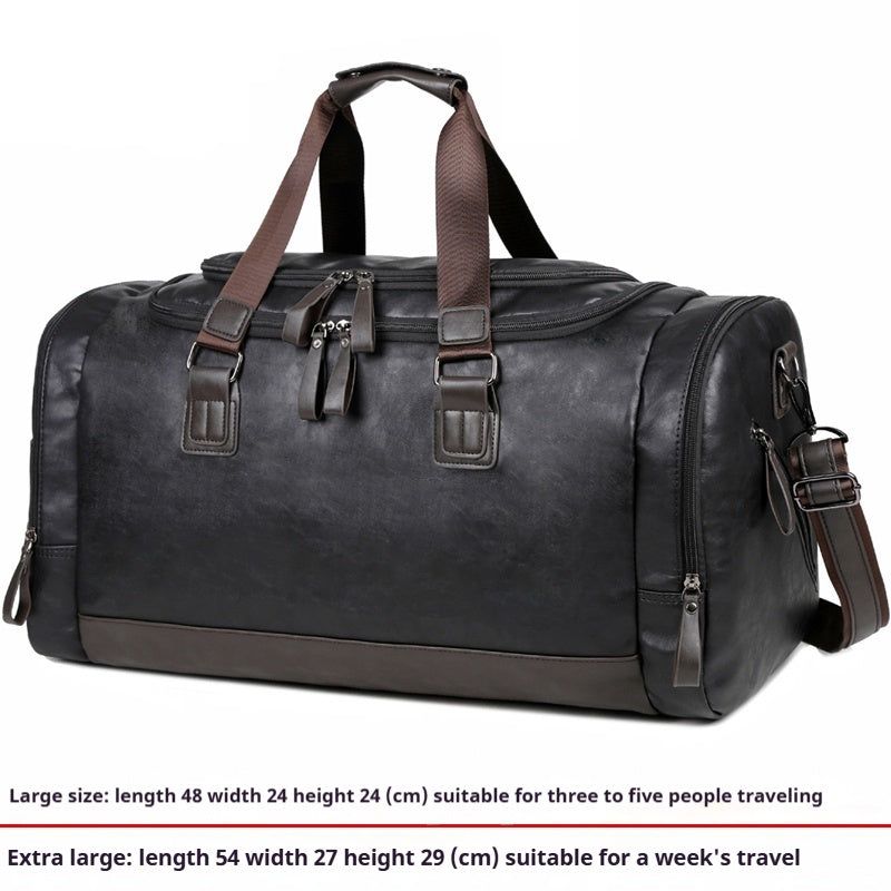 Men’s travel bag – organized interior for laptop, files, and essentials