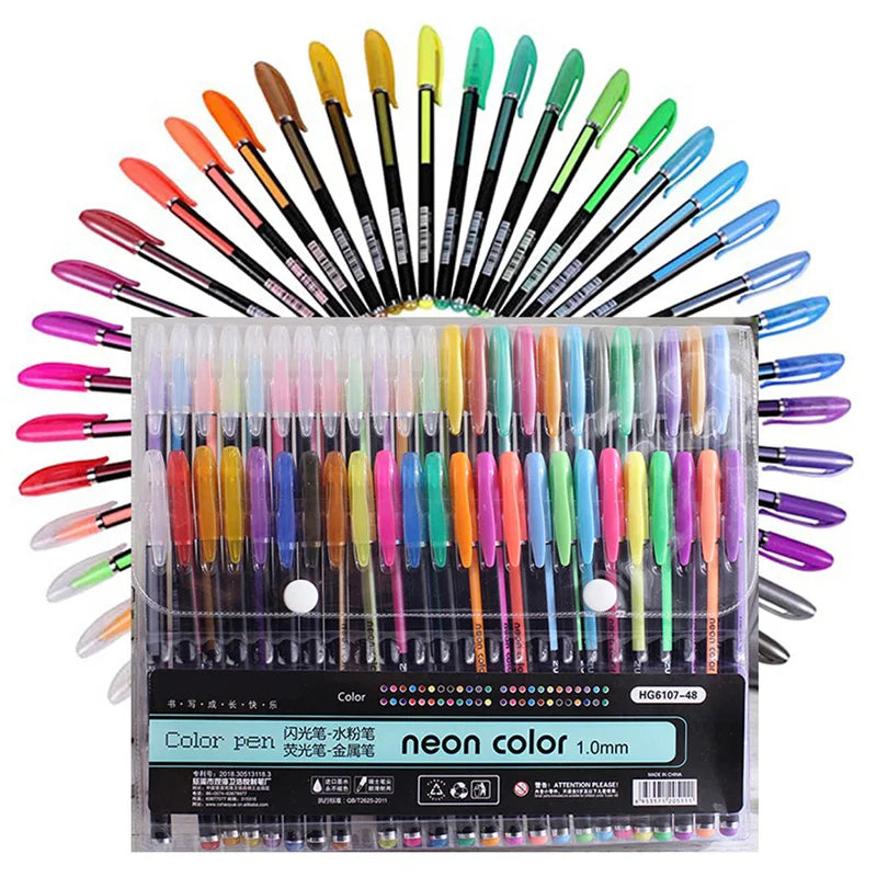 Metallic gel pens – strong buyer intent for shiny writing pens