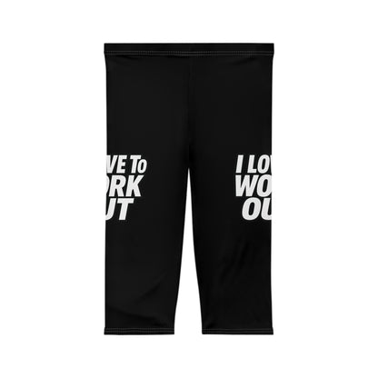 Mid-Rise Elastic Waist Capri Leggings – Perfect Fit

