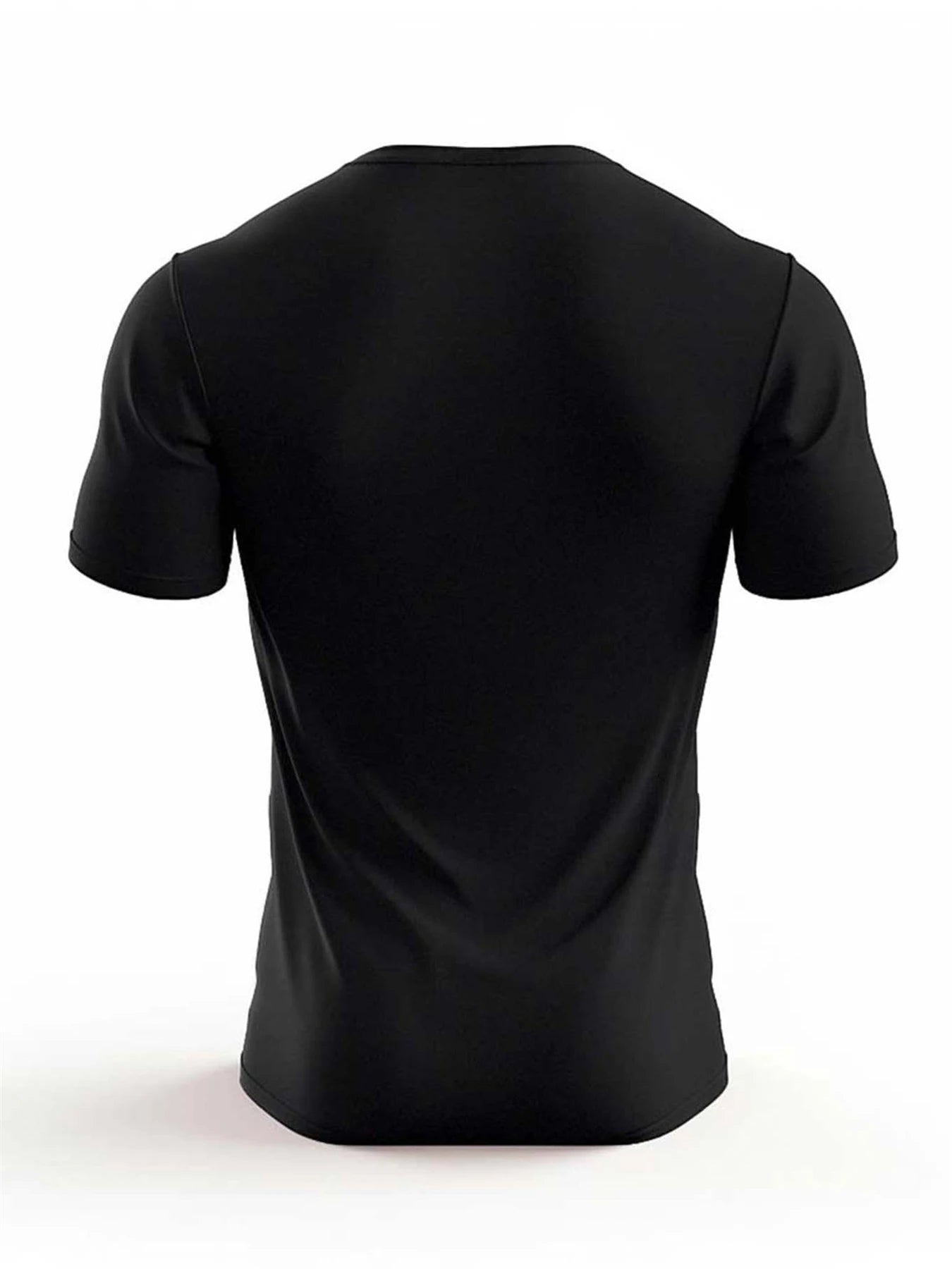 Milano print cotton tee men's summer casual wear breathable loose fit shirt
