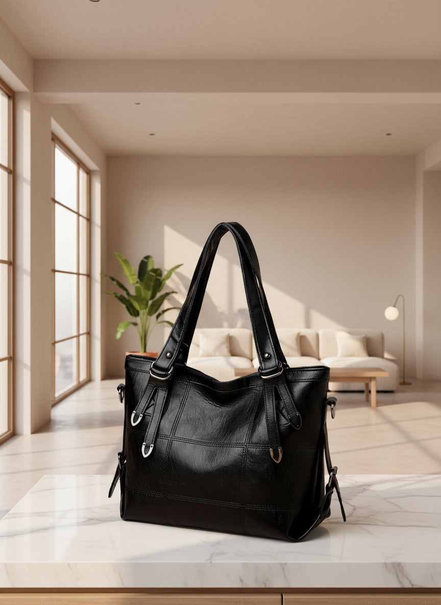 Minimalist tote bag – sleek silhouette for commute and travel