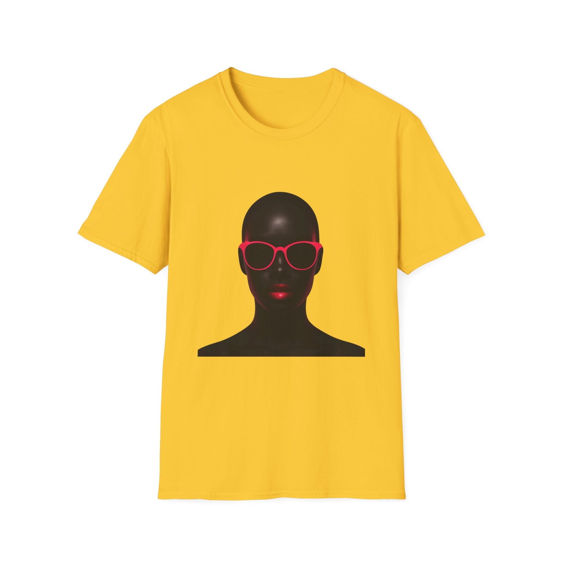 “Model Wearing Classic Fit Graphic T-Shirt Outdoors”

