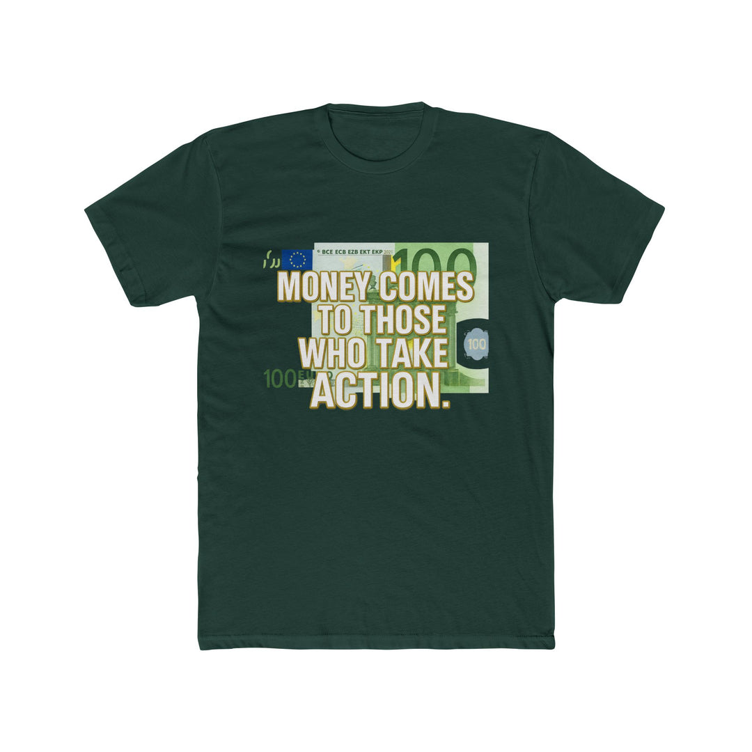Motivational Quote Tee styled with jeans and sneakers for casual streetwear inspiration


