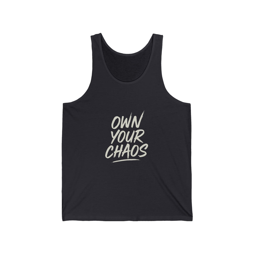 Statement tank for stylish expression in active lifestyles

