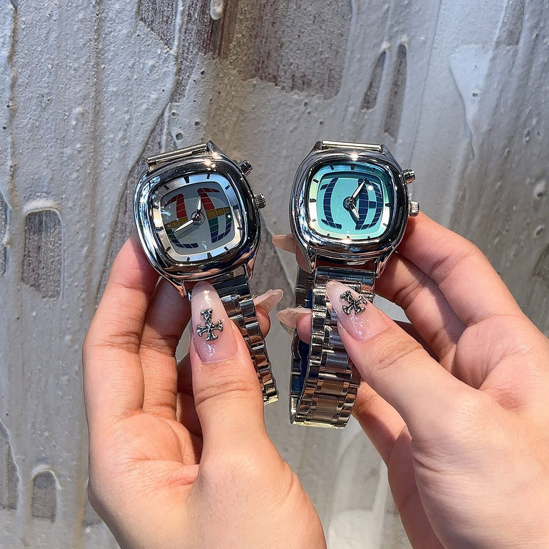 Unisex Retro Quartz Watch Dual Display Everyday Styling