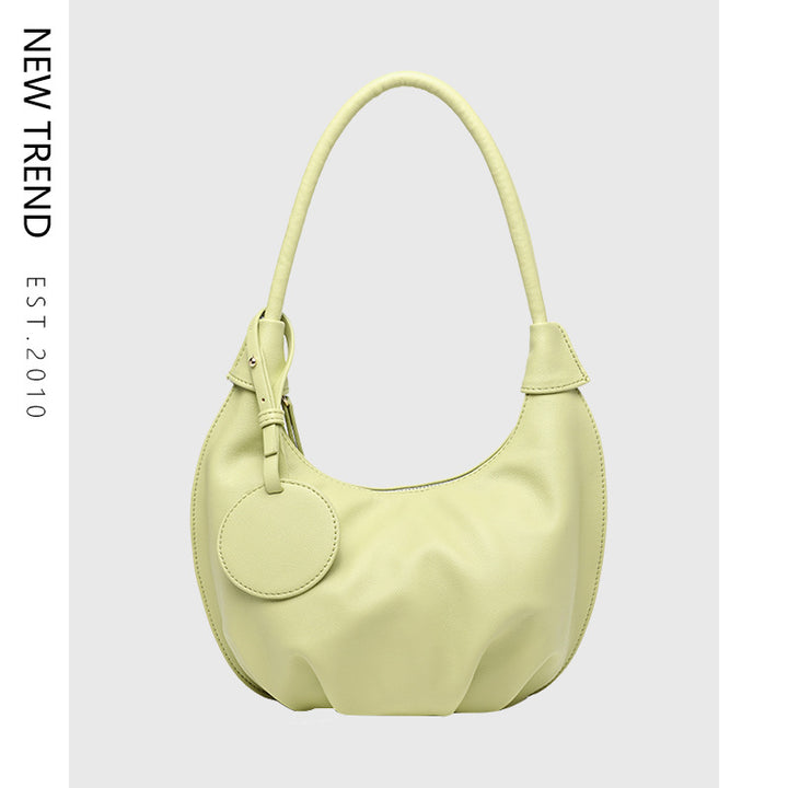 Soft Crescent Shoulder Bag – Stylish &amp; Versatile Design