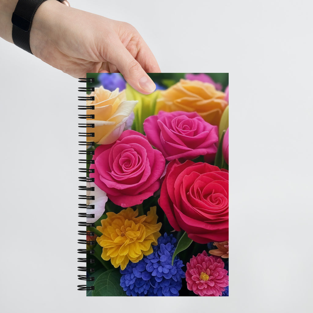 “On-the-Go Note-Taking with a Compact Travel Spiral Notebook”

