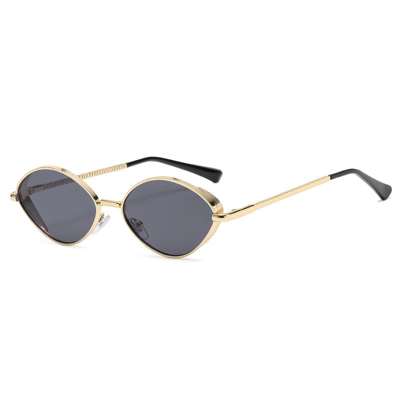 Oval Women’s Sunglasses – Lightweight metal build product flatlay