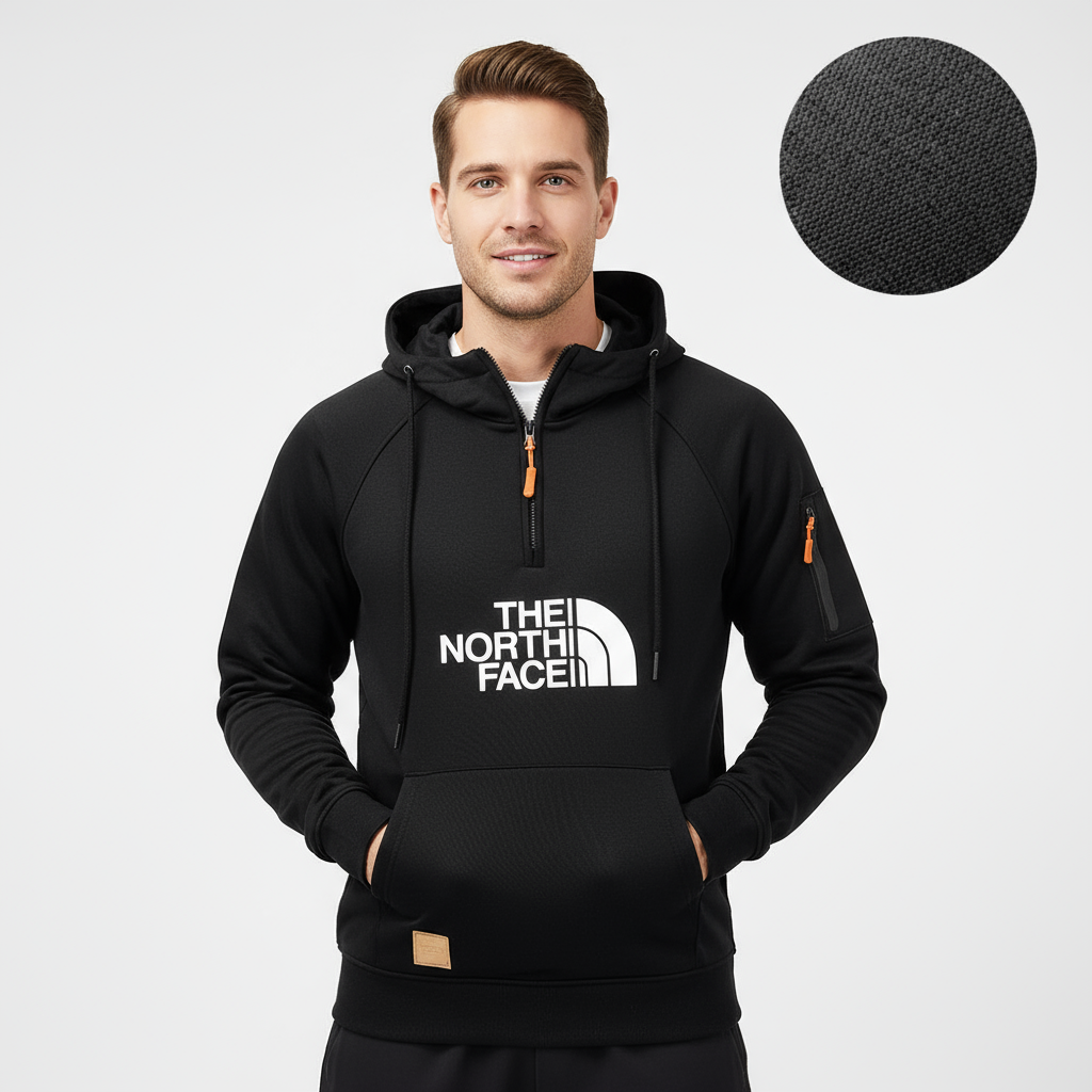 Oversized Casual Men's Sweatshirt with Hood – Winter 2025 Essential
