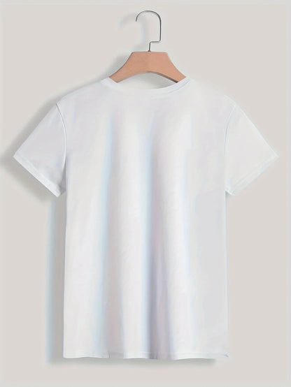 Paris T Shirt flat lay – short sleeve casual top for summer looks