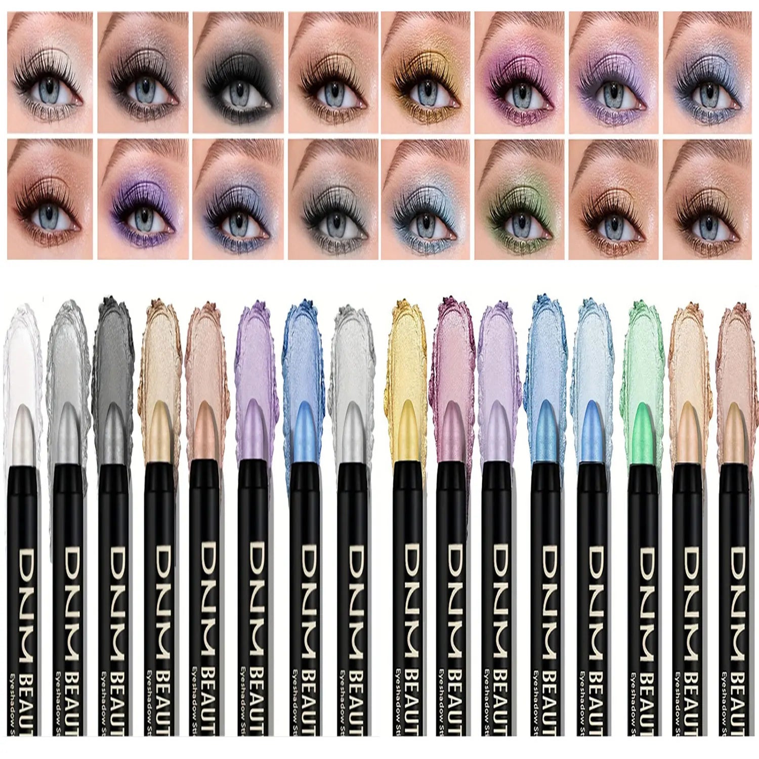 Pearlescent Eyeliner Close-Up – Ultra-fine Tip & Quick-Dry Wear