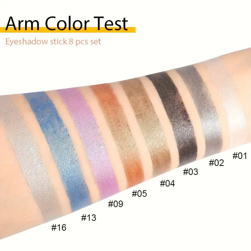 Pearlescent Eyeliner Duo Look – Eyeliner + Eyeshadow Effect