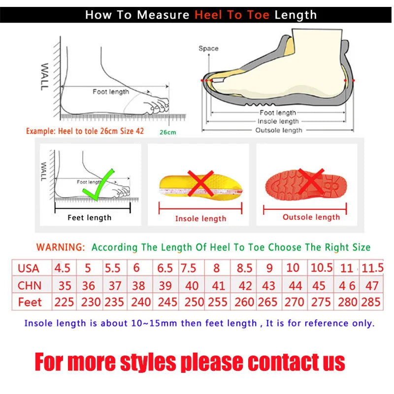 Platform men’s sneakers – shock-absorbing EVA insole