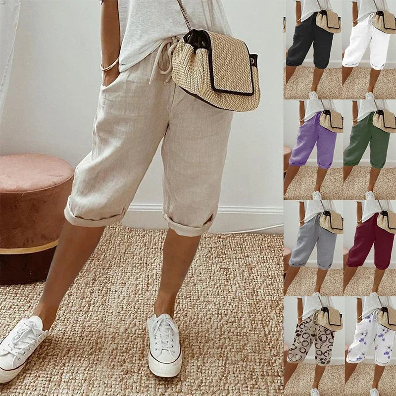 Plus size high waist shorts – solid color outfits, chic basics