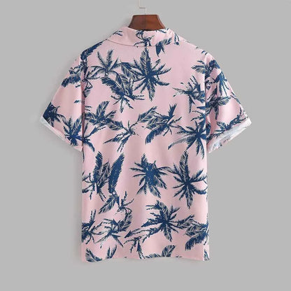 Tropical Hawaiian Set for Men - Plus Size, Quick-Dry Style