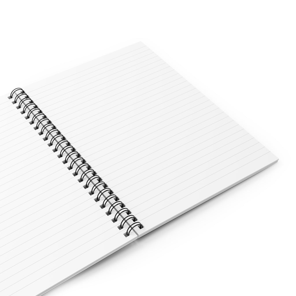 Gift-ready spiral notebook in neutral packaging

