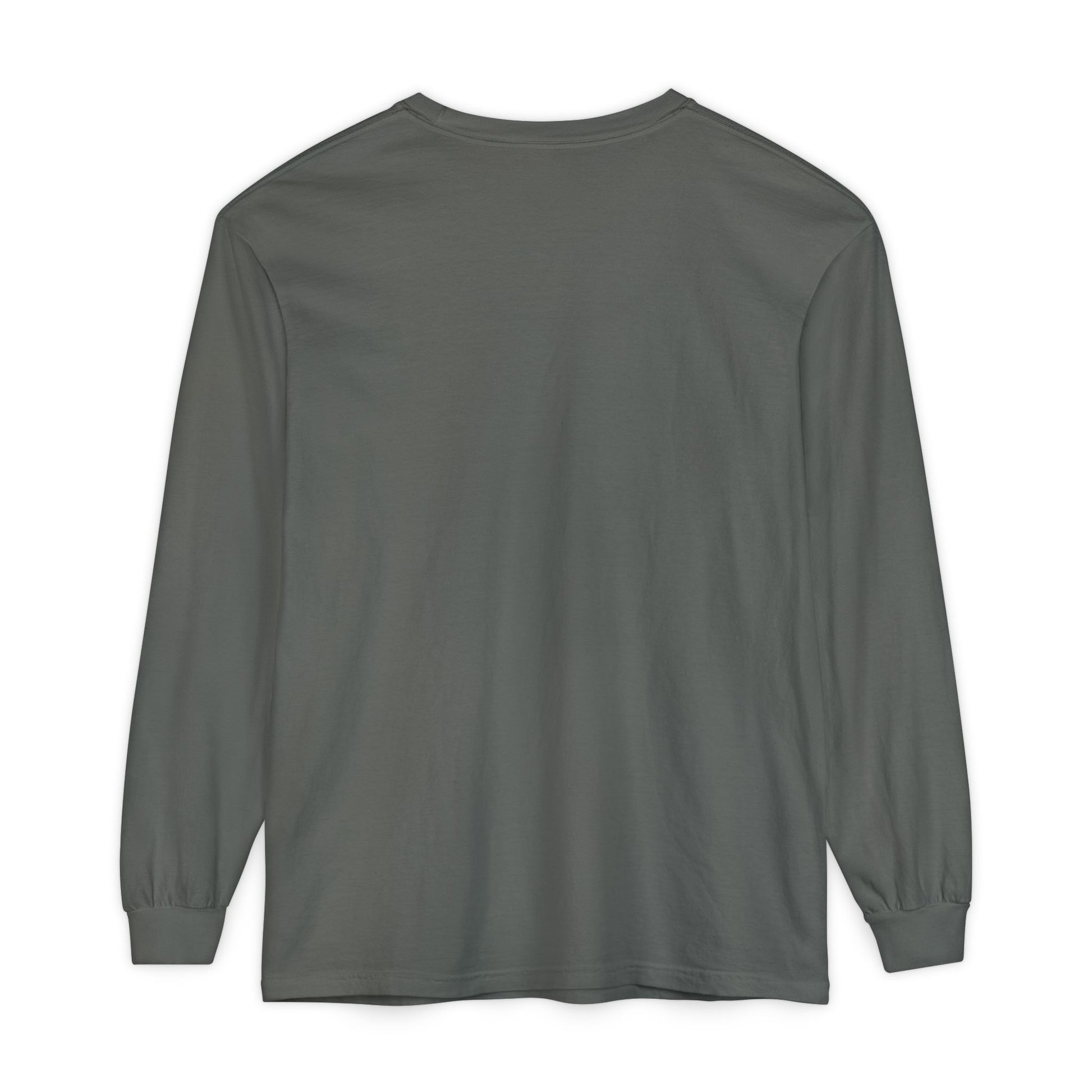 Stylish adult long sleeve tee with vintage look and modern fit

