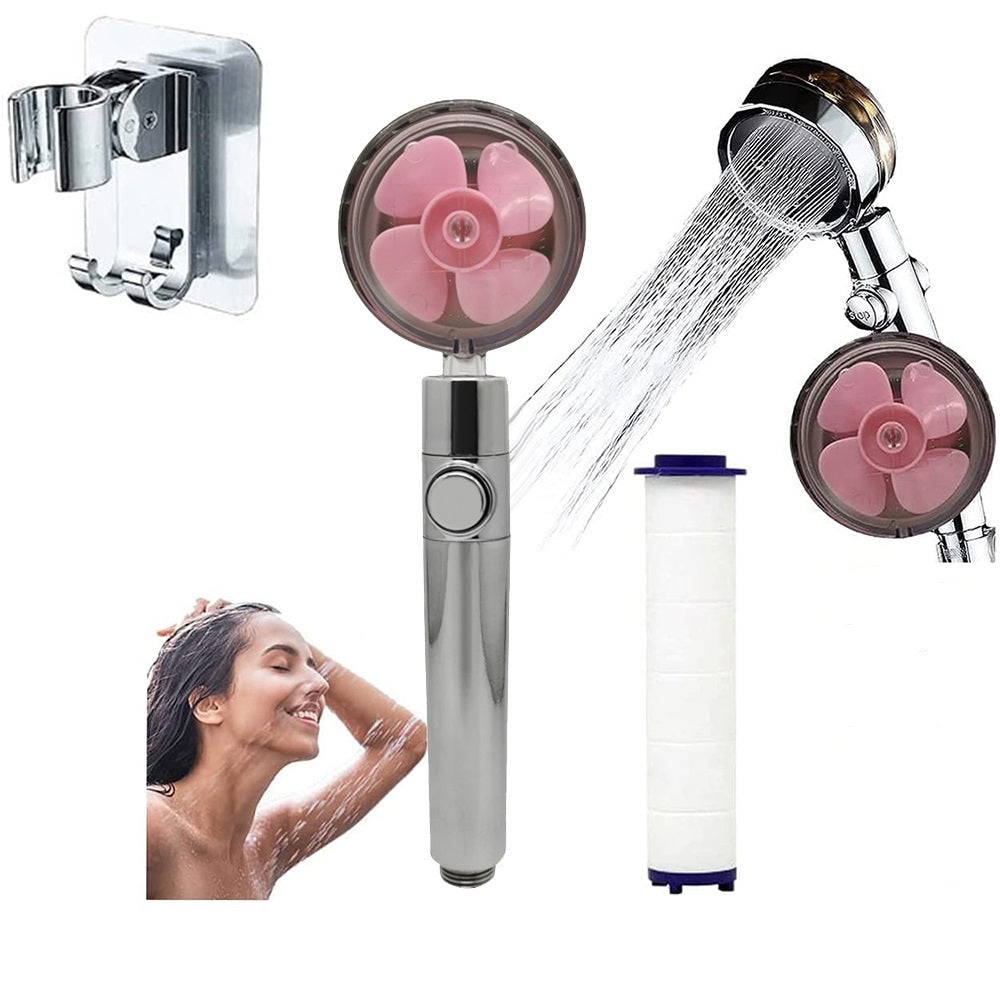 Propeller Driven Shower Head – Cotton Filter Replacement Guide