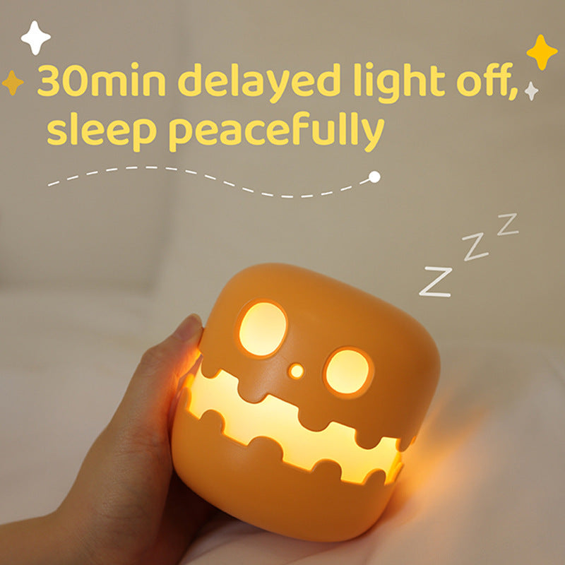 Pumpkin lamp for living room – festive ambience