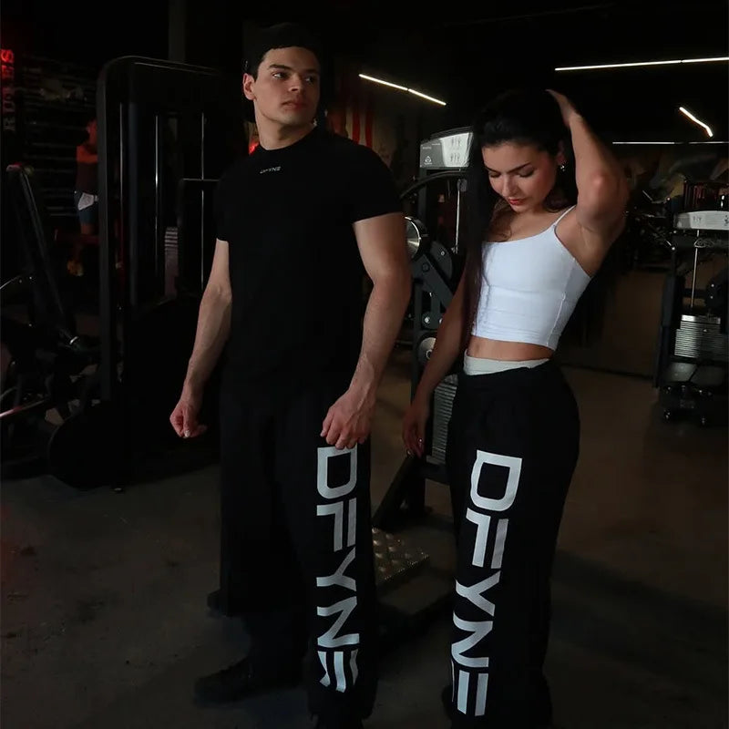 Punk straight Harajuku Y2K low waist pants – blended polyester spandex