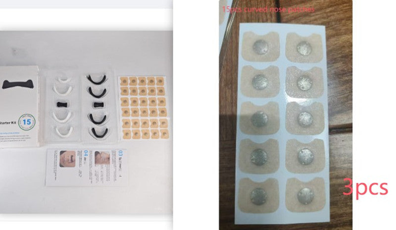Real Models Wearing Nasal Strips for Snoring Relief and Airflow Support