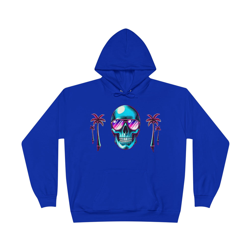 Stylish skull print hoodie for eco-conscious fashion lovers

