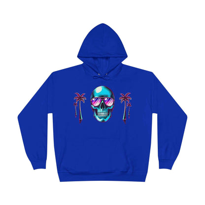 Tropical Skull Unisex Eco Hoodie - Bold & Sustainable Style
