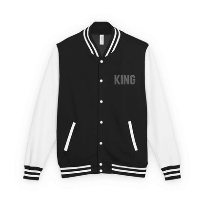 KING Letterman Jacket - Unisex Varsity Heavyweight Style