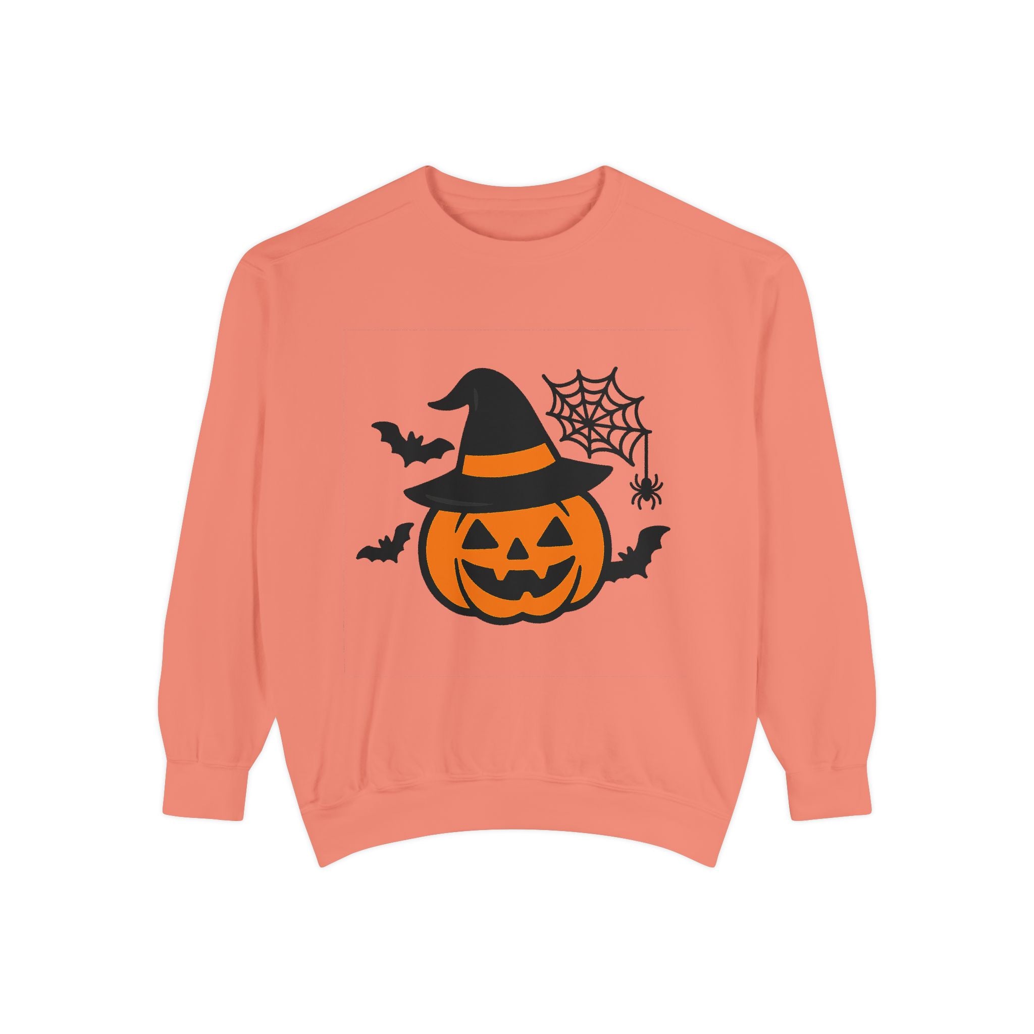 Relaxed fit Halloween crewneck for trick-or-treat comfort and style

