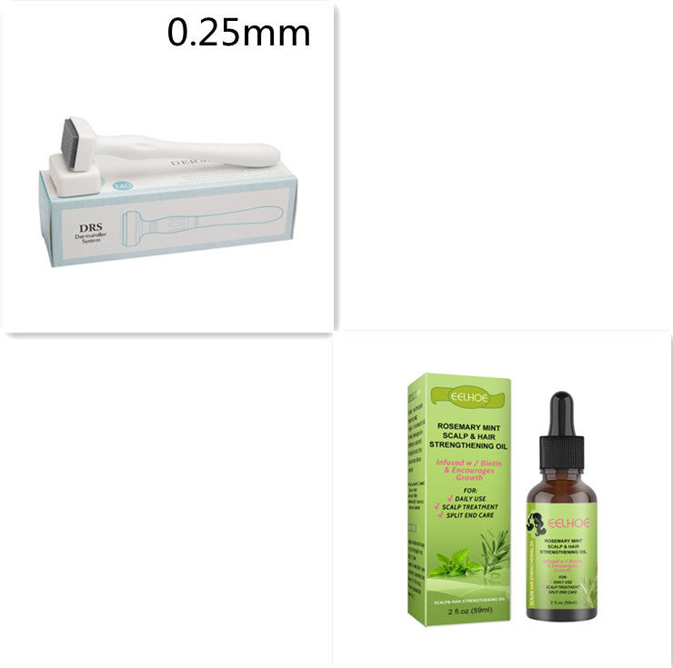 Rosemary Mint Hair Growth Oil with peppermint freshness and shine