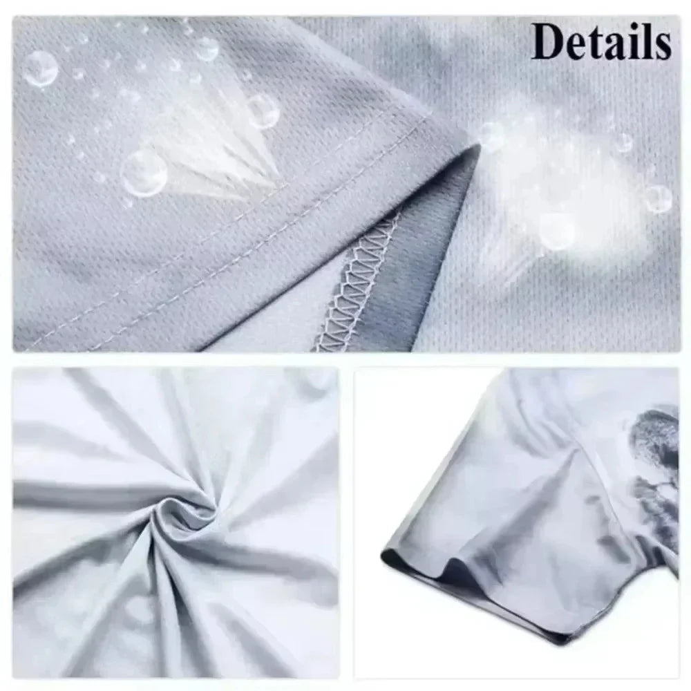 Quick-dry polyester fan top for sports viewing and casual wear
