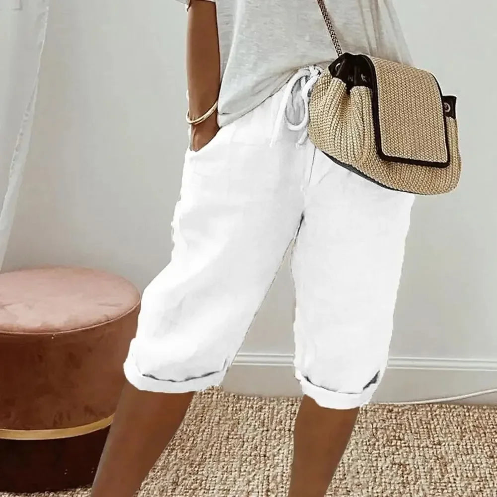 Plus Size Women’s High-Waist Shorts – Breezy Fit