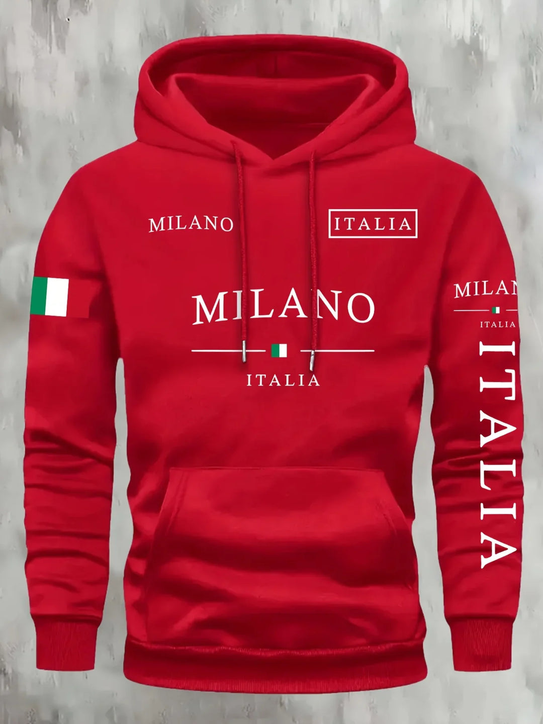 Unisex Milano Graphic Hoodie - Casual Everyday Pullover
