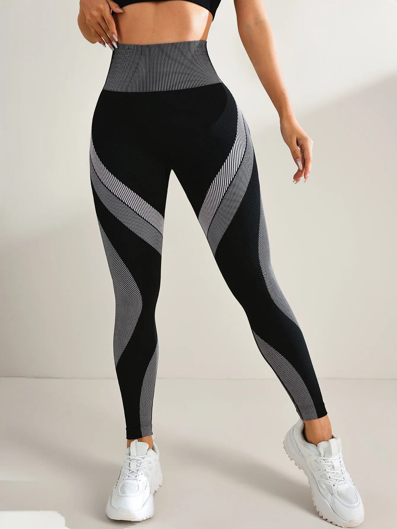 Women's Seamless Yoga Leggings – Tummy Control & Lift