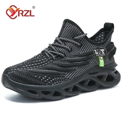 Men’s Black Running Shoes – Breathe & Go Faster