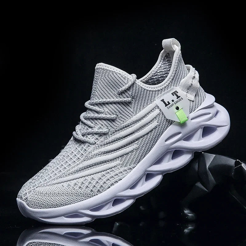 Men’s Black Running Shoes – Breathe & Go Faster