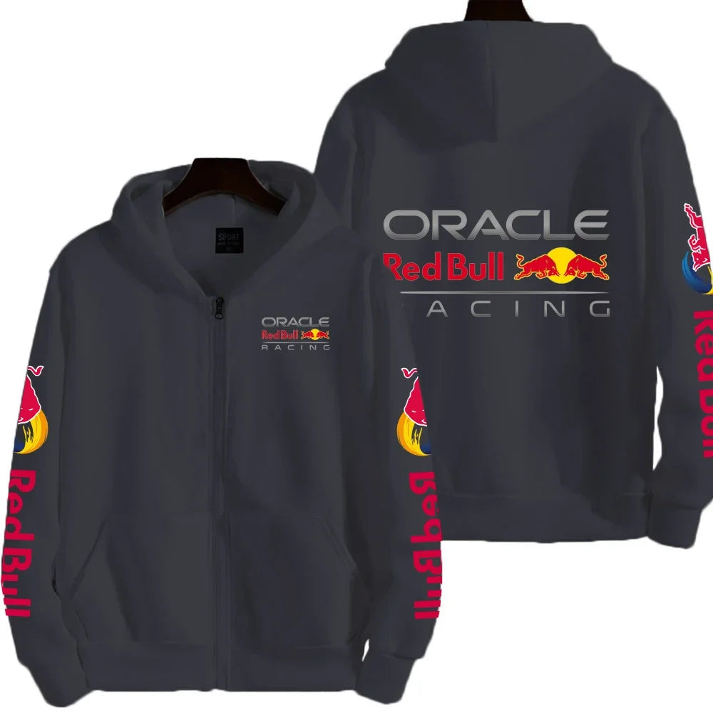 Red Bull Hoodie –  Men's Official Racing Jacket