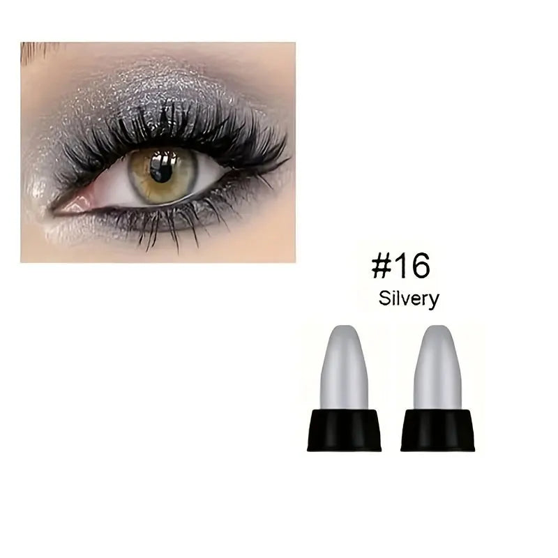 Pearlescent Eyeliner – 16 Colors, Waterproof Glam
